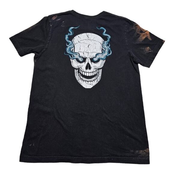 Philadelphia Eagles and Stone Cold Austin 3:16 WWE Bleach Tie Dyed Tee Shirt - Picture 3 of 7